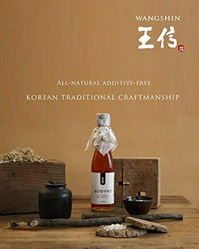 WangShin Fish Sauce close-up highlighting rich amber color and umami aroma.