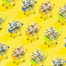 Warheads Colossal Sours party display shows easy sharing at gatherings.