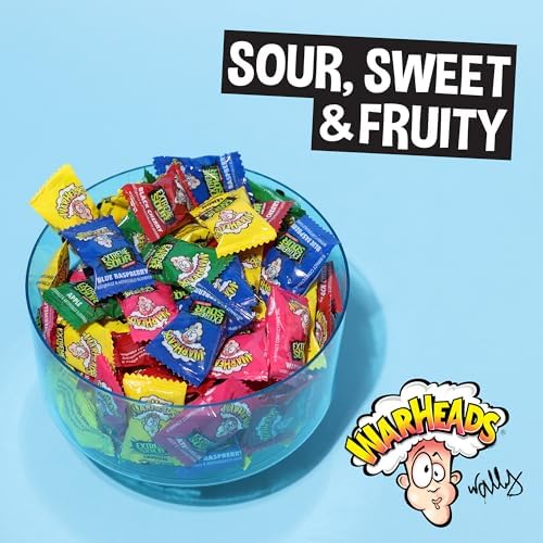 Warheads candy packaging inner view highlighting bulk quantity for sharing.