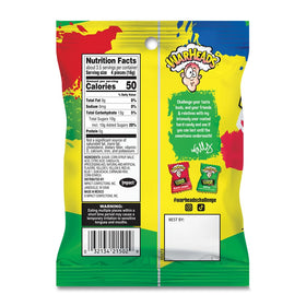 Warheads individually wrapped candies ready for on-the-go enjoyment.