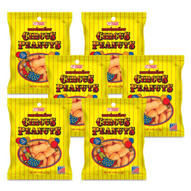Warheads Melster Circus Peanuts bag front—nostalgic orange banana-flavored candies for snacking.