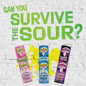 WarHeads Super Sour Spray green apple bottle adds crisp tartness for a refreshing snack moment