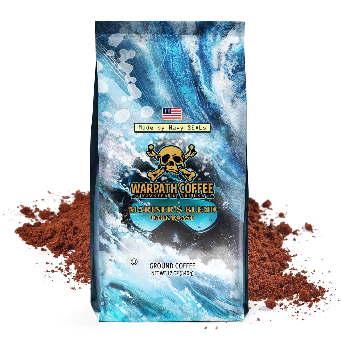 Warpath Arabica beans close-up highlighting premium quality and clean flavor.