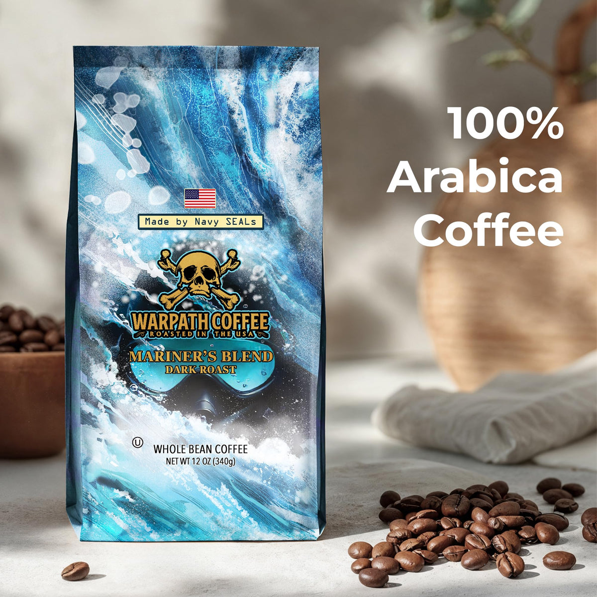 Warpath Coffee low-acidity profile with silky finish