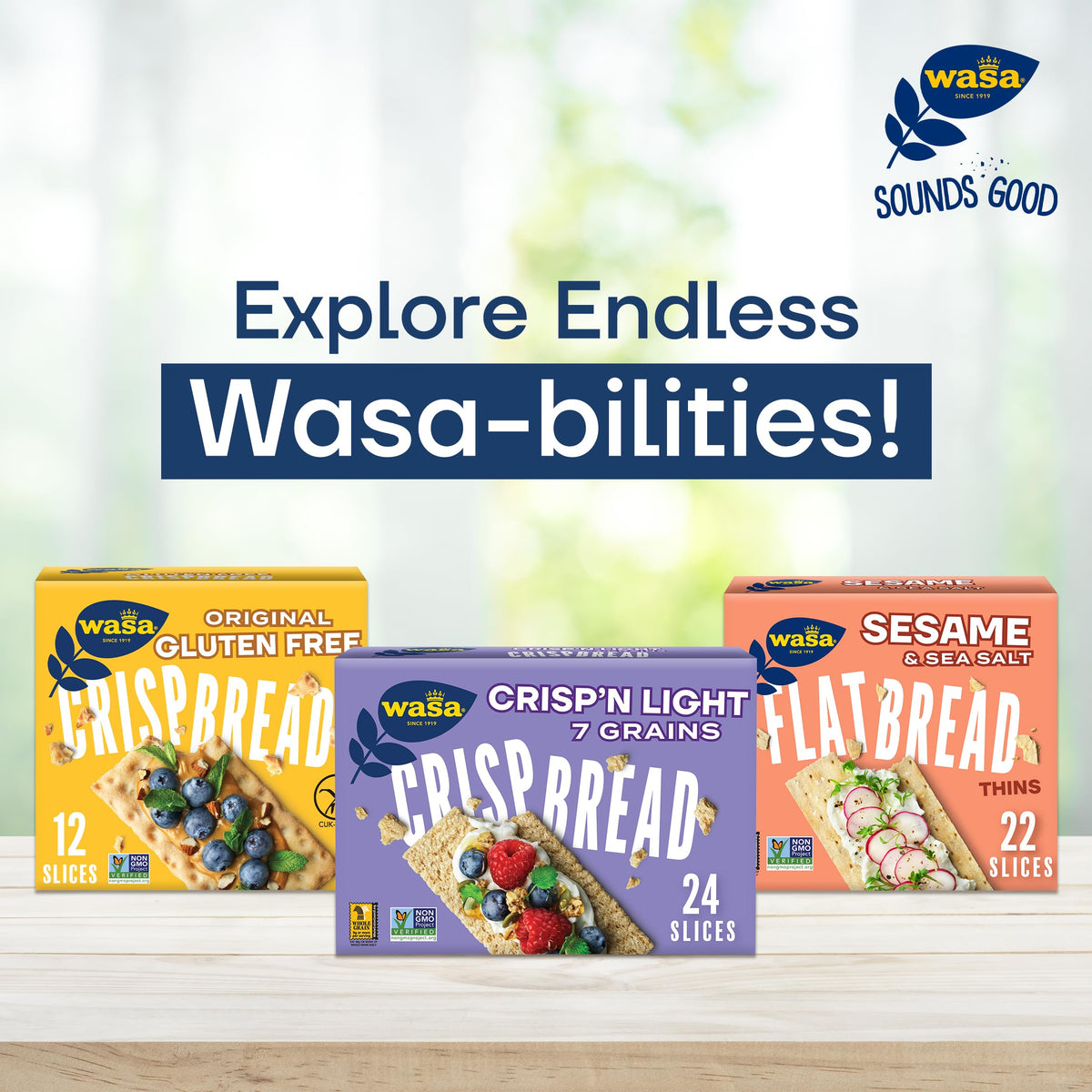 Wasa breakfast lunch snack ideas using Flatbread Thins