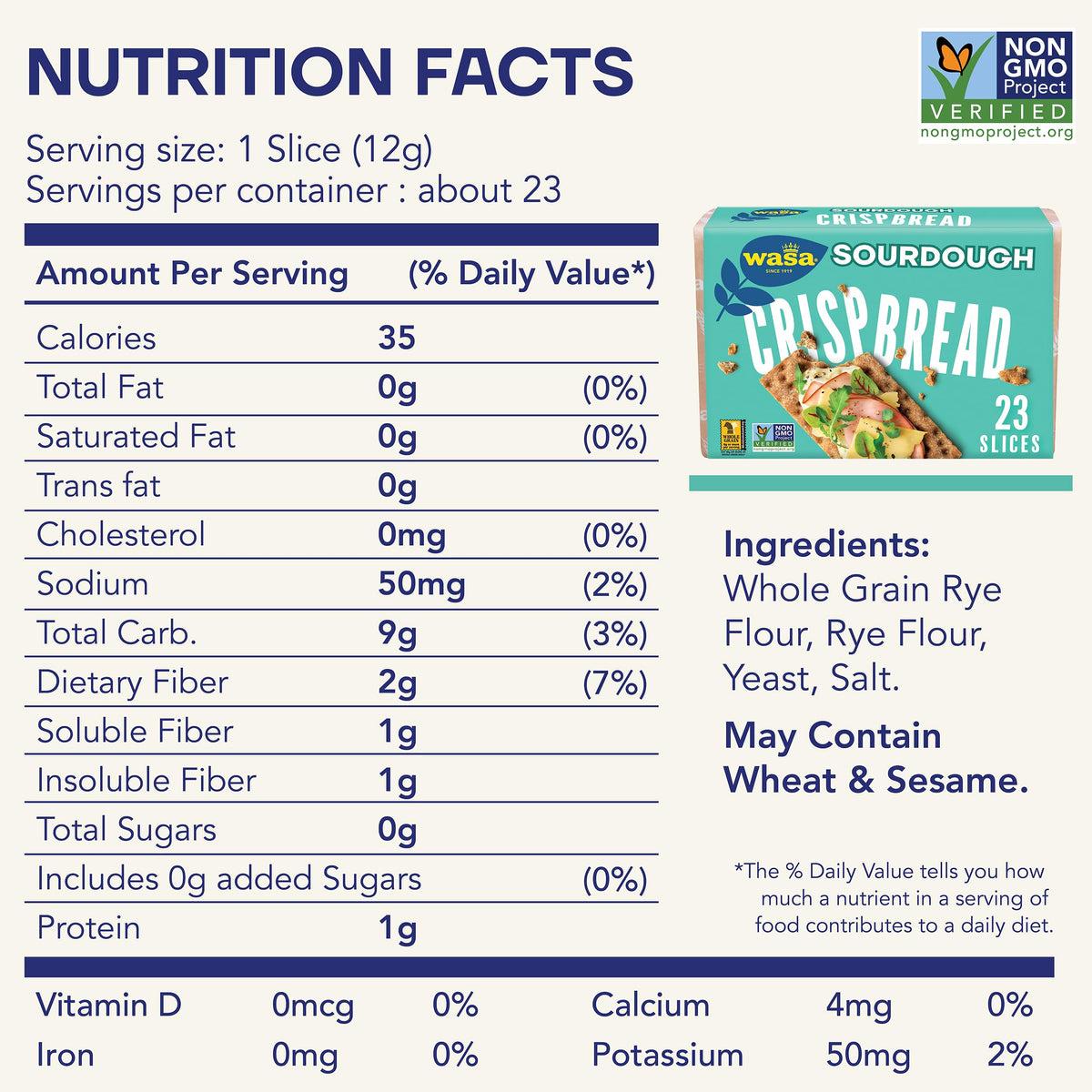 Wasa packaging emphasizes carbon-neutral approach for eco-conscious snacking.