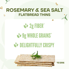 Wasa Flatbread Thins with toppings on a snack plate