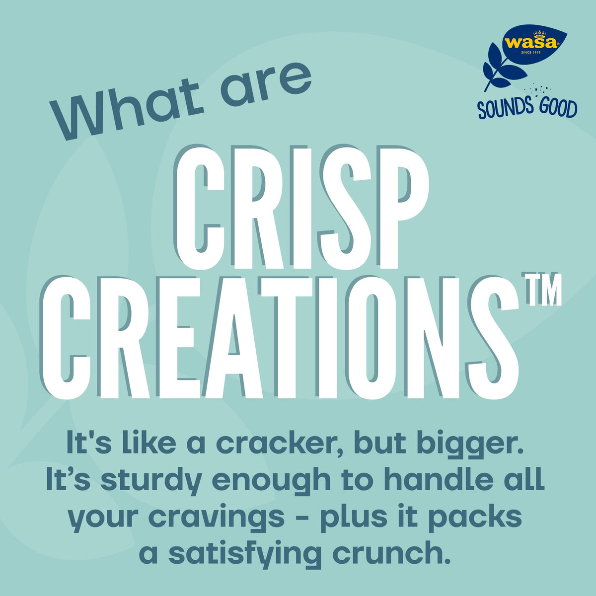 Wasa sesame crackers paired with hummus for a quick, flavorful snack