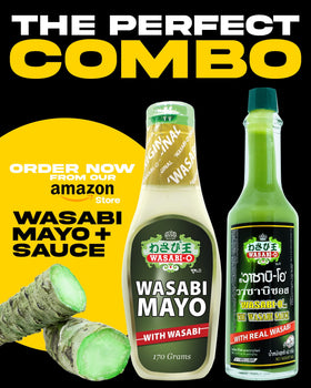 Dipping sauce for fries or veggies, Wasabi-O Mayo