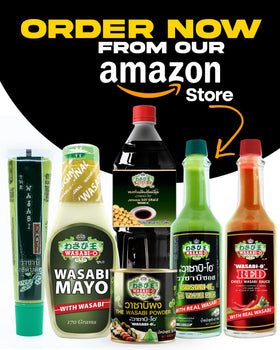 Wasabi-O squeezable bottle design keeps flavor fresh