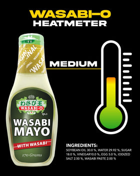 Sushi topping idea: spread Wasabi-O Mayo for zing