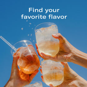 Waterdrop Iced Tea Peach flavor with natural flavor, no artificial preservatives