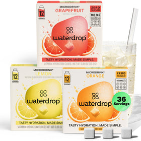 Waterdrop MICRODRINK citrus variety pack cubes for refreshing hydration