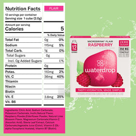 Waterdrop Microdrink Elderflower Lime travel pack enables hydration anywhere.