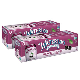 Waterloo Black Cherry can with bold flavor for refreshing anytime