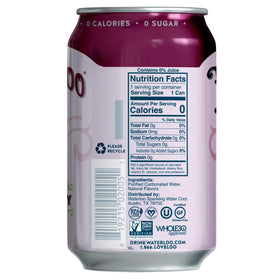Waterloo Sparkling Water bubbles rising in glass for crisp hydration