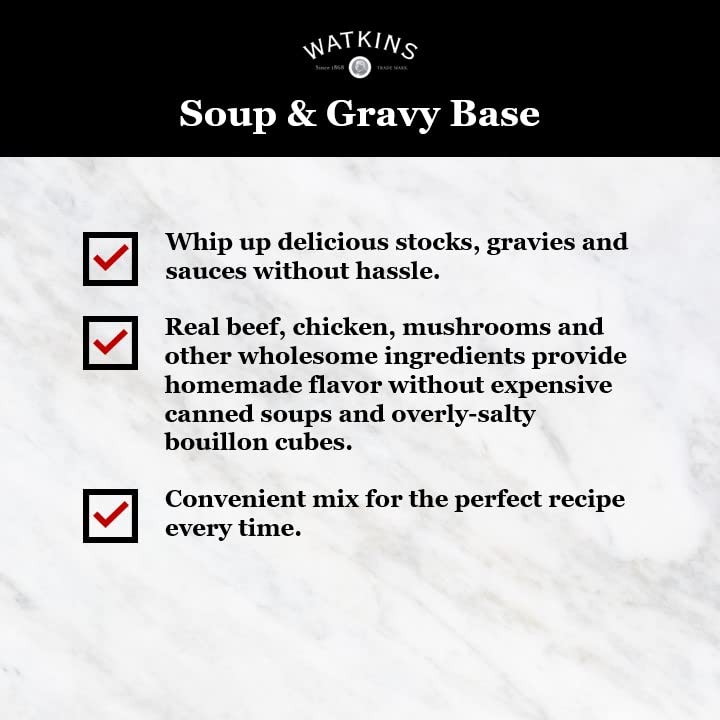 Watkins Chicken Base served dish highlights easy, flavorful gravies for dinners.