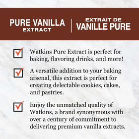 Pouring Watkins vanilla extract into coffee for depth of flavor.