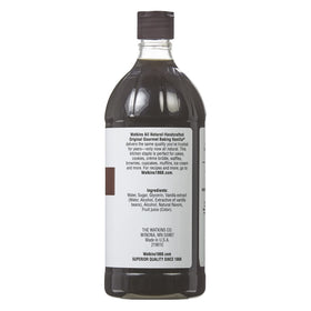 Watkins vanilla extract pour bottle ready for quick, rich flavor enhancement in desserts.