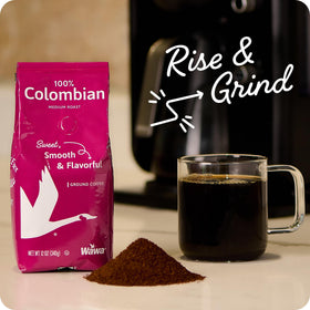 Rainforest Alliance certification seal on Wawa coffee packaging