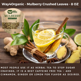 WAY 4 ORGANIC W4O mulberry leaf tea money-back guarantee