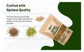 A ready-to-sip cup of WAY 4 ORGANIC W4O CCF Tea