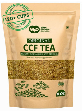 WAY 4 ORGANIC W4O CCF Tea with lightly ground cumin, coriander and fennel for richer aroma