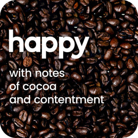 100% Arabica beans from Central and South America for balanced flavor.