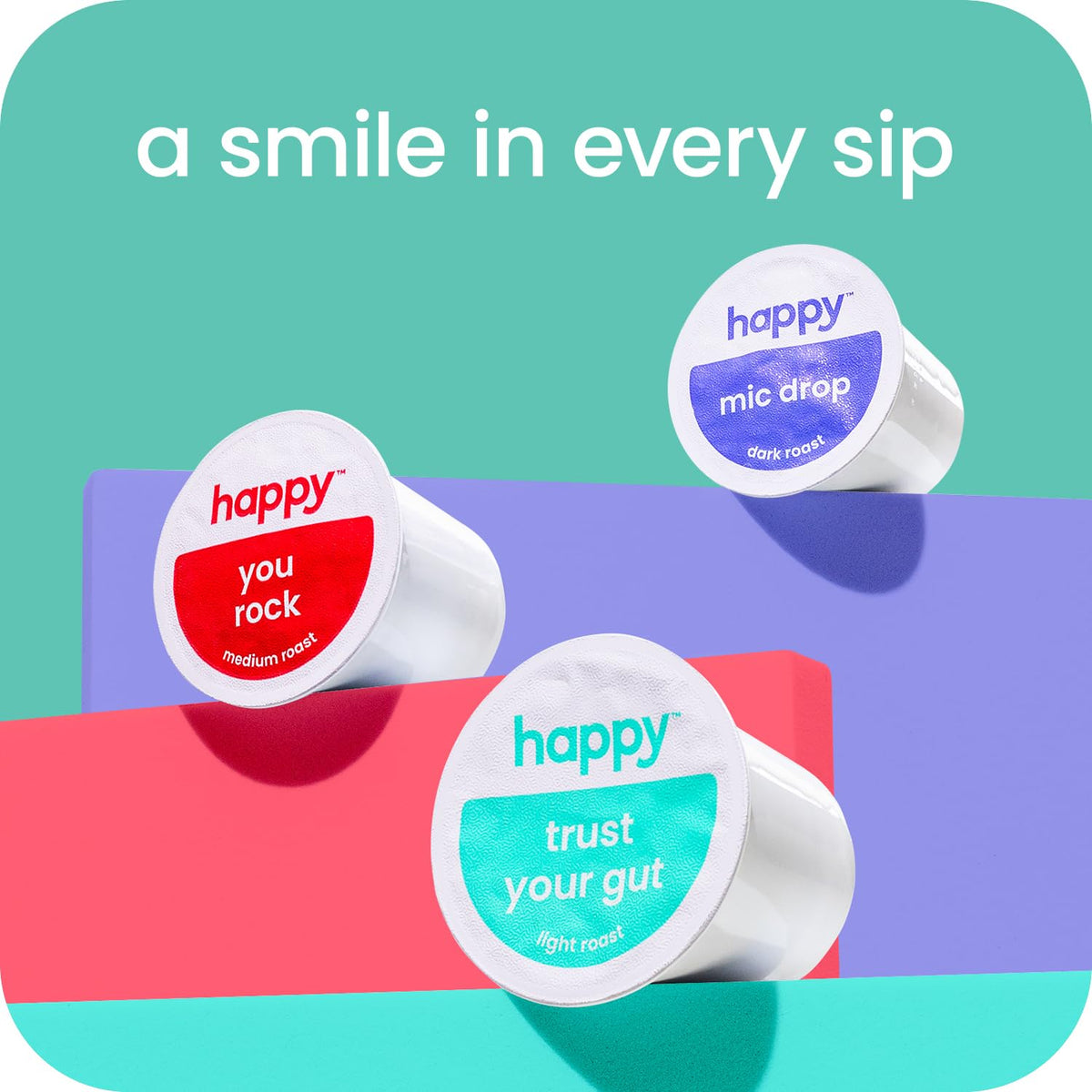 We Are Happy toasted biscotti notes illustrated in aroma profile