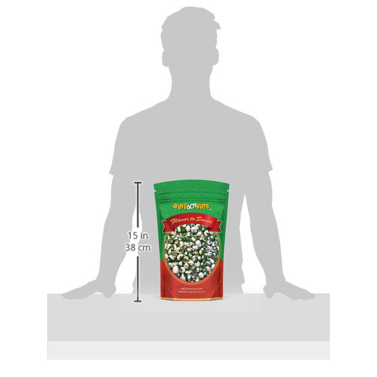 Product packaging visual illustrating resealable bag design and brand