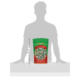 Product packaging visual illustrating resealable bag design and brand