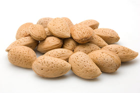 We Got Nuts jumbo California almonds in shell in a resealable bag for freshness