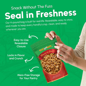 We Got Nuts kosher-certified walnuts suitable for baking and daily snacks.