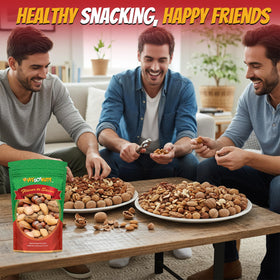 We Got Nuts in-shell crack-open visuals – fresh aroma and satisfying crunch