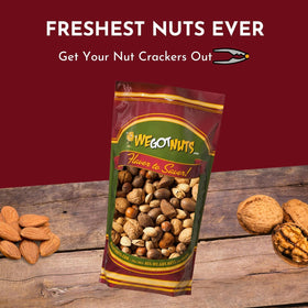 We Got Nuts unsalted snack mix – clean flavor for sensitive palates