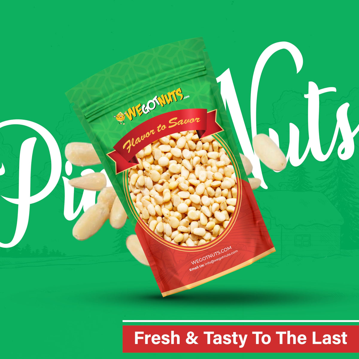 We Got Nuts pine nuts baking use to elevate breads and pastries.