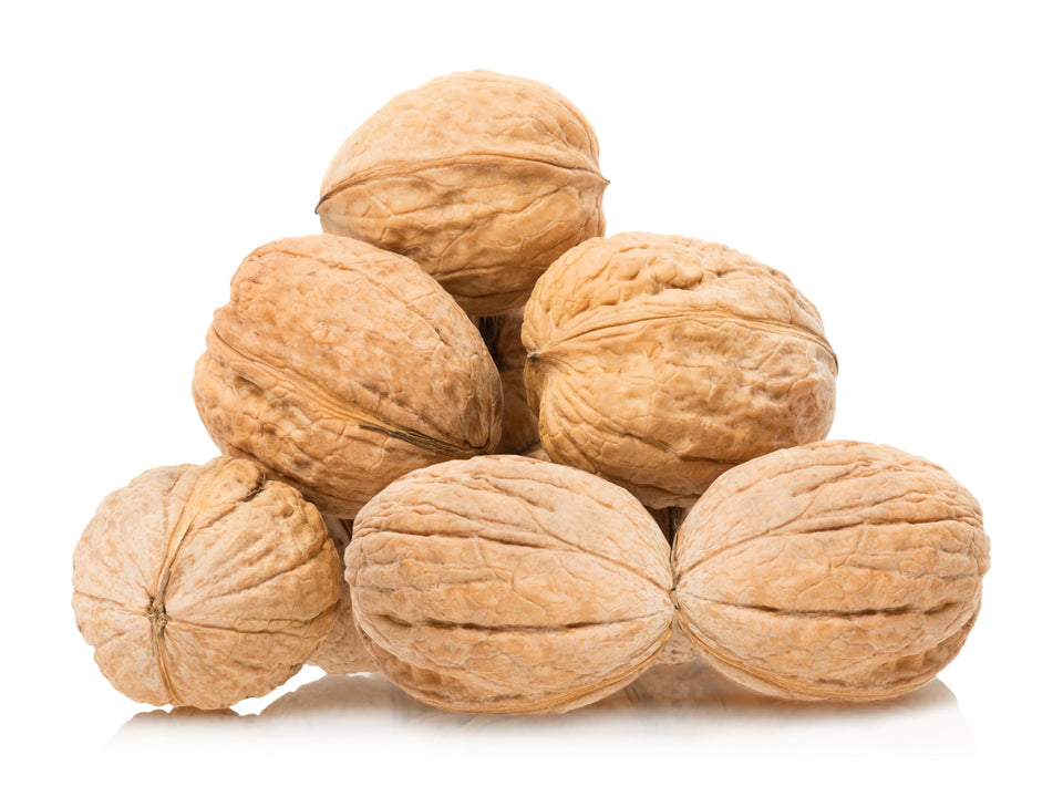 We Got Nuts raw California walnuts in shell, rich crunch and natural flavor.