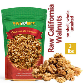 We Got Nuts resealable pouch keeps walnuts fresh after opening