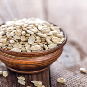 We Got Nuts shell-free sunflower seeds ready to eat with a crisp bite