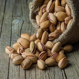 We Got Nuts Turkish Antep pistachios offer protein-rich snacking.