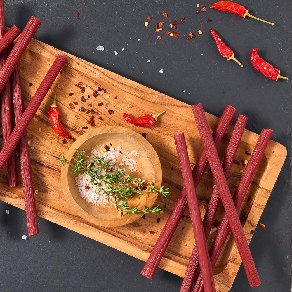 WEAVER'S Habanero Snack Sticks gluten-free option for mindful snacking.