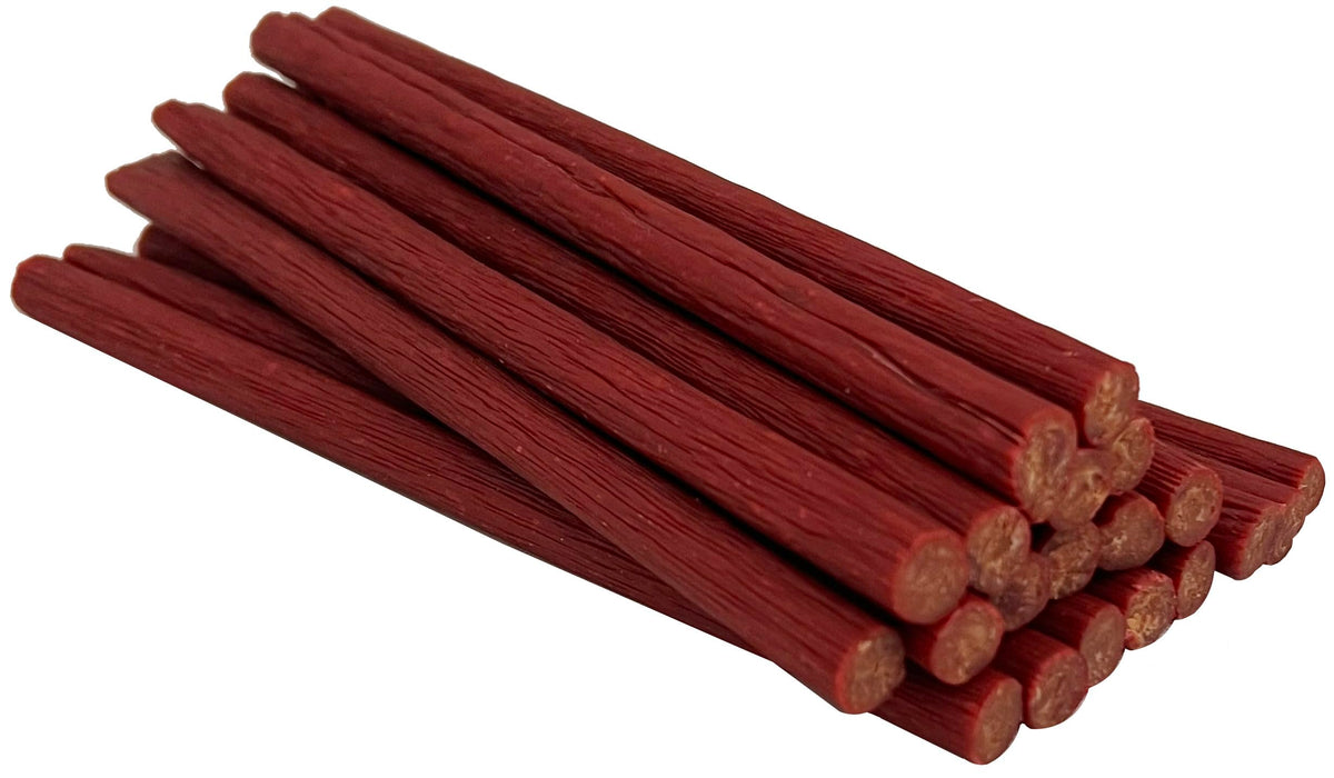 WEAVER'S Habanero Snack Sticks showing spicy heat level for bold snacking.