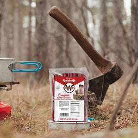 USDA inspected stamp visible on WEAVER'S Sticks packaging