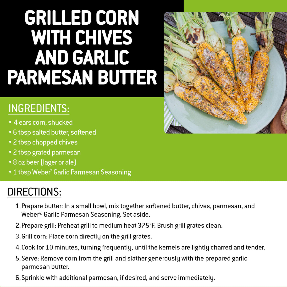 Weber Garlic Parmesan Seasoning on pork creates savory crust option.