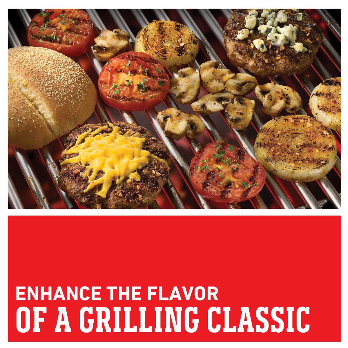 Weber Gourmet Burger Seasoning stored in pantry for quick flavor.