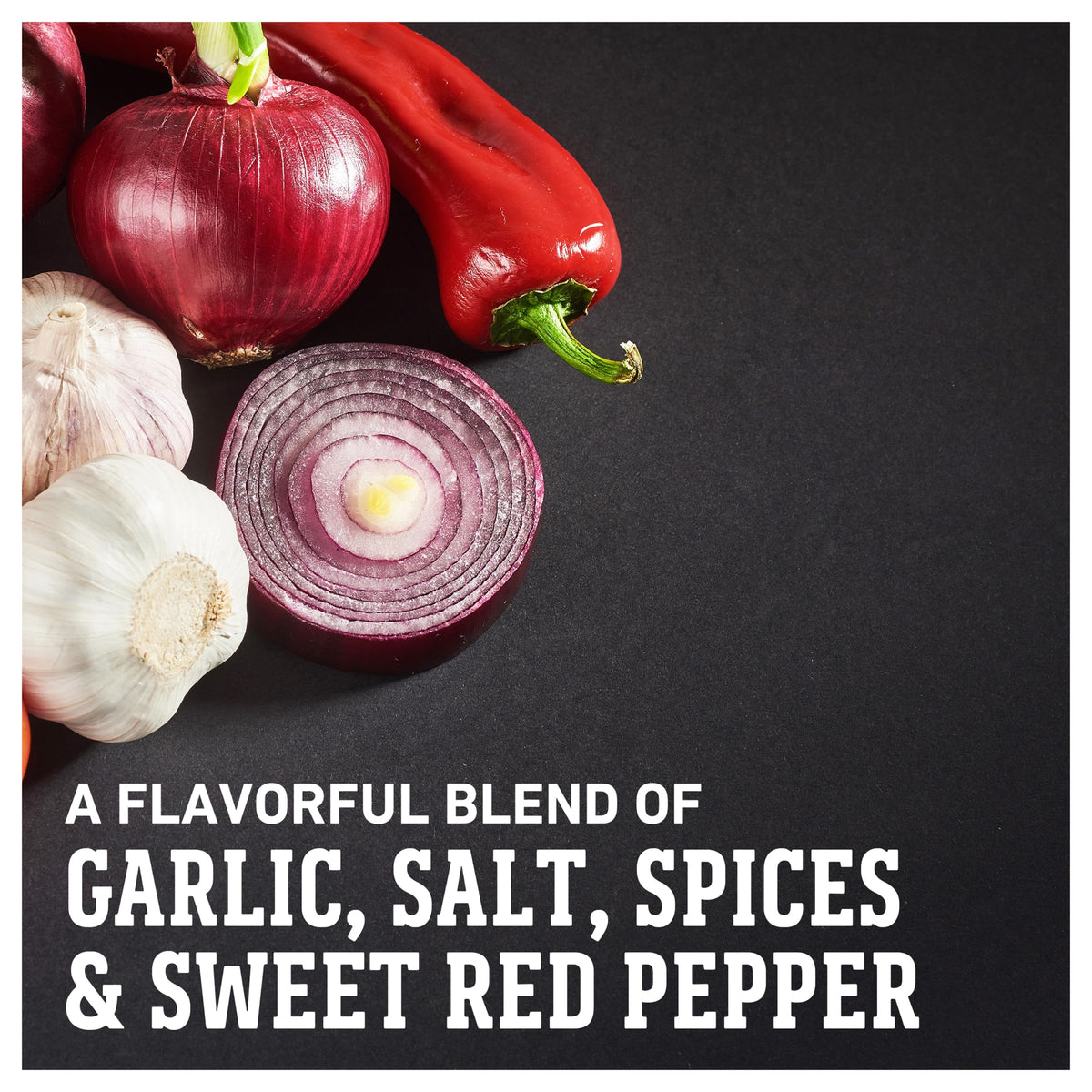 Weber Roasted Garlic & Herb Seasoning on steak creates a flavorful crust