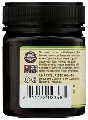 BPA-free jar by Wedderspoon ensures safe packaging for daily use.