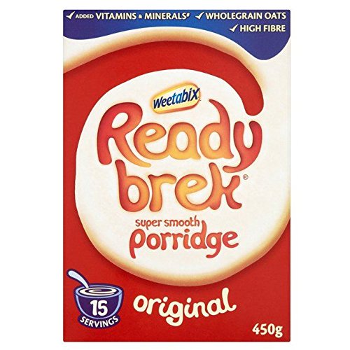 Weetabix Ready Brek bowl with milk, smooth oats for a quick, nourishing start