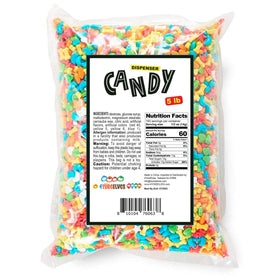 4YoreElves Wee Winkers fill candy machines with colorful, crunchy fruit candies.