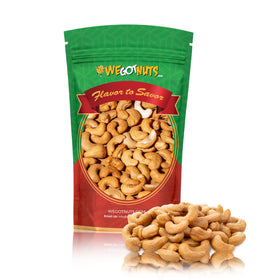  Four-pound bulk packaging shows We Got Nuts cashews offer convenient, energy-friendly snacking.